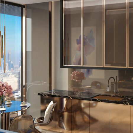 2 спальни в Burj Jacob and Co Residences
