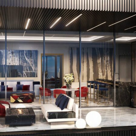 2 спальни в Burj Jacob and Co Residences