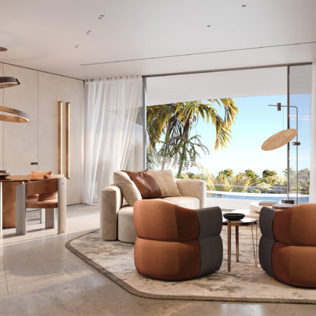 2 спальни в Trussardi Residences