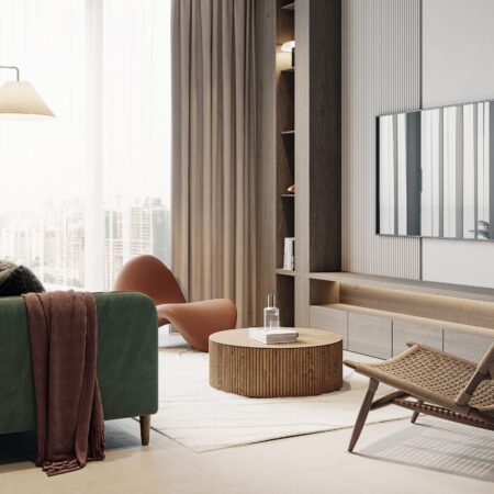 Studio in AUREL1A Residence