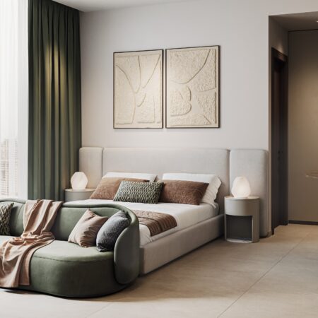 Studio in AUREL1A Residence